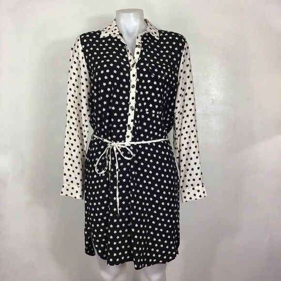 TOPSHOP NWT BLACK/WHITE DRESS - Picture 1 of 8
